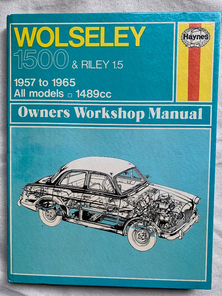 Haynes manual wolseley / riley 1.5, Boeken, Ophalen of Verzenden, Gelezen
