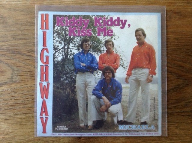 single highway, Cd's en Dvd's, Vinyl Singles, Beschermende buitenhoes, Fotohoes, Originele persing, Single, 1980 - 1989, Nederlandstalig