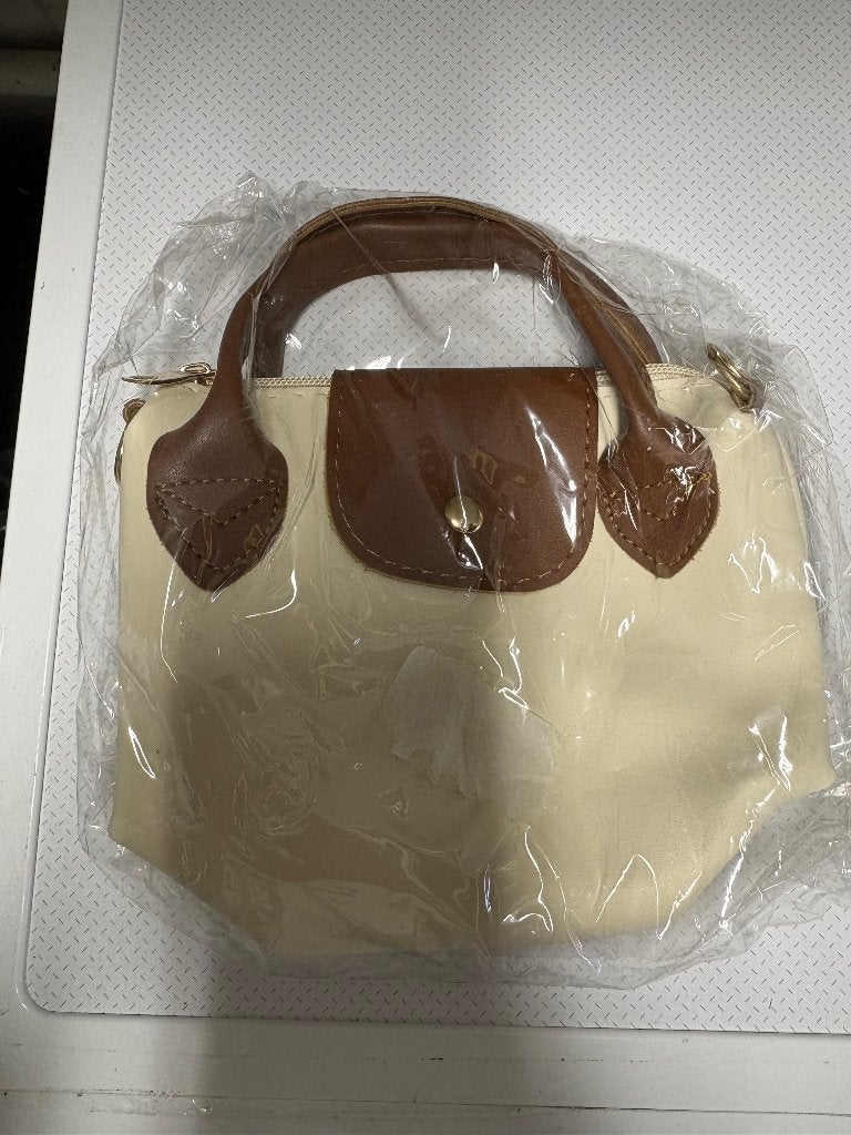 Mini sac à main, Enlèvement, Neuf, Beige, Sac à main