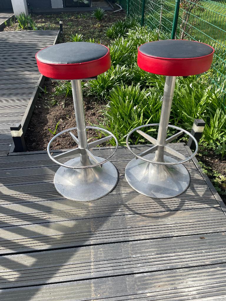 barkrukken retro, Ophalen, Gebruikt, Met voetsteun, 60 tot 90 cm