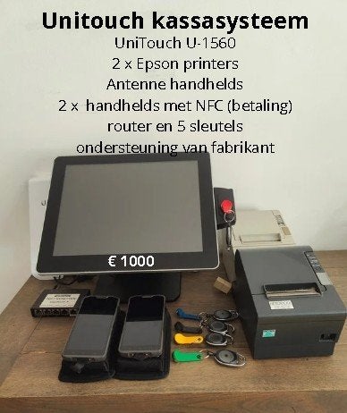 Unitouch kassasysteem, Ophalen, Zo goed als nieuw