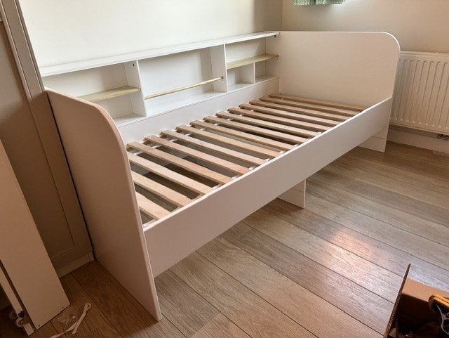 Kinderbed Alari - Maisons du Monde - 90x190 cm - NIEUW, Ophalen, Eenpersoons, Wit, Nieuw