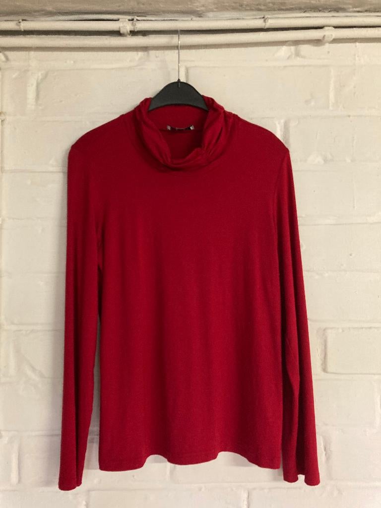 Rode souspull, Bellisimo, maat 42, Kleding | Dames, Maat 42/44 (L), Ophalen of Verzenden, Zo goed als nieuw, Bellisimo