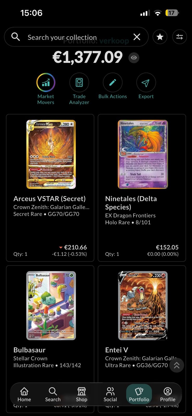 Pokemon Collectie, Hobby en Vrije tijd, Verzamelkaartspellen | Pokémon, Zo goed als nieuw, Ophalen