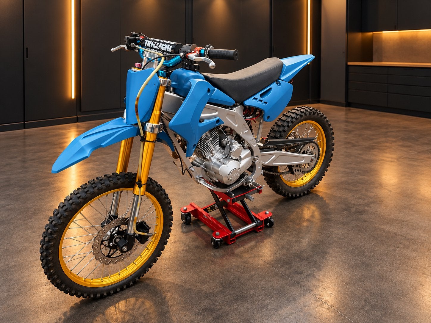 Crossmotor 250cc – groot model – project / onderdelen, Vélos & Vélomoteurs, Enlèvement, Comme neuf
