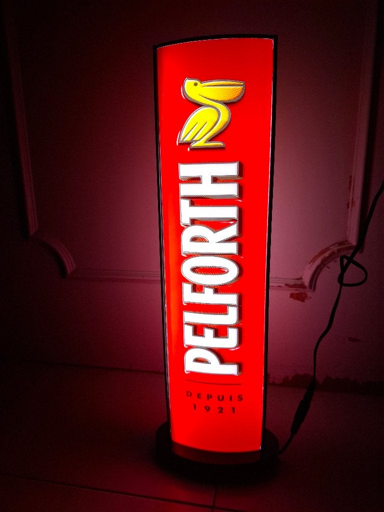 Enseigne lumineuse bière Pelforth, Enlèvement ou Envoi, Neuf, Table lumineuse ou lampe (néon)