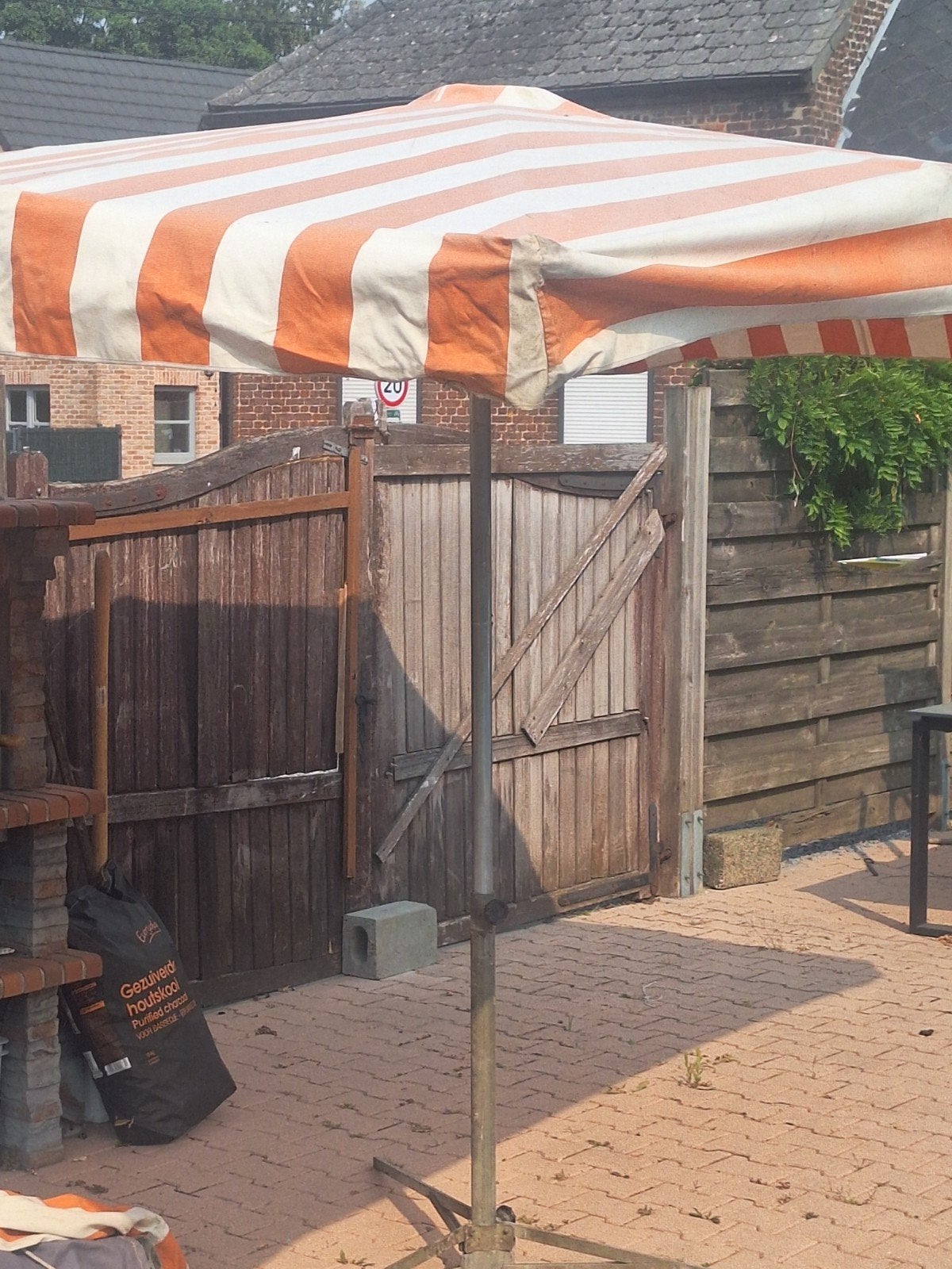 parasol, Enlèvement