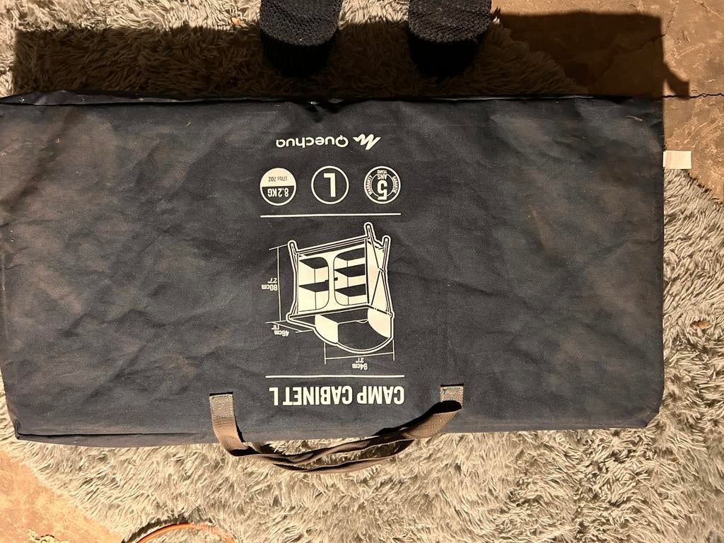 Armoire de camping Quechua L, Caravanes & Camping, Meubles de camping, Comme neuf, Enlèvement
