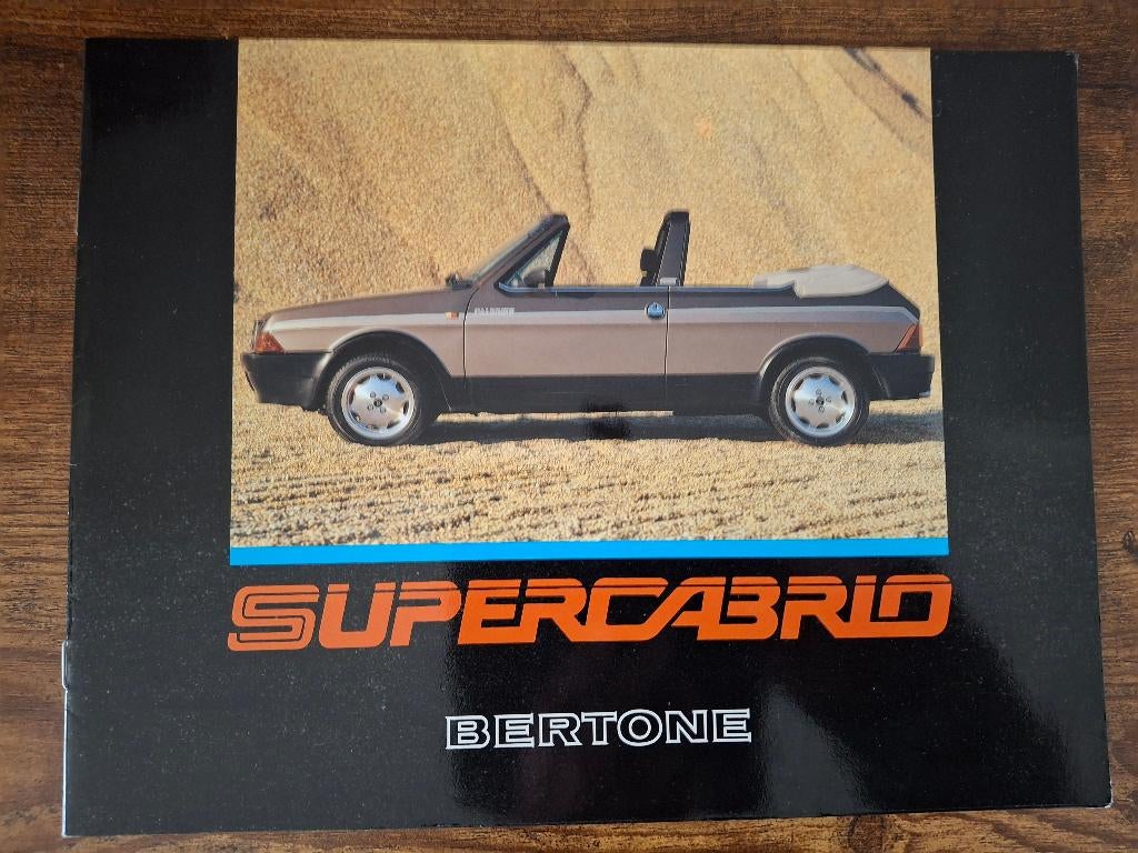 BERTONE SUPERCABRIO 2/85, Enlèvement ou Envoi, Neuf, Autres marques