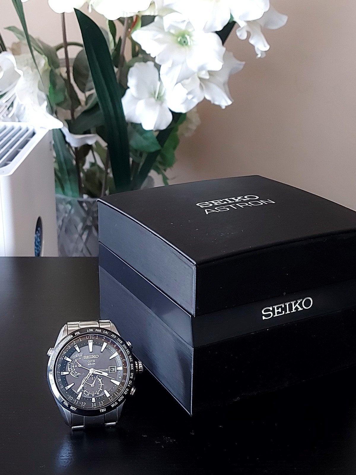 Seiko Astron GPS Solar, Handtassen en Accessoires, Horloges | Heren, Ophalen