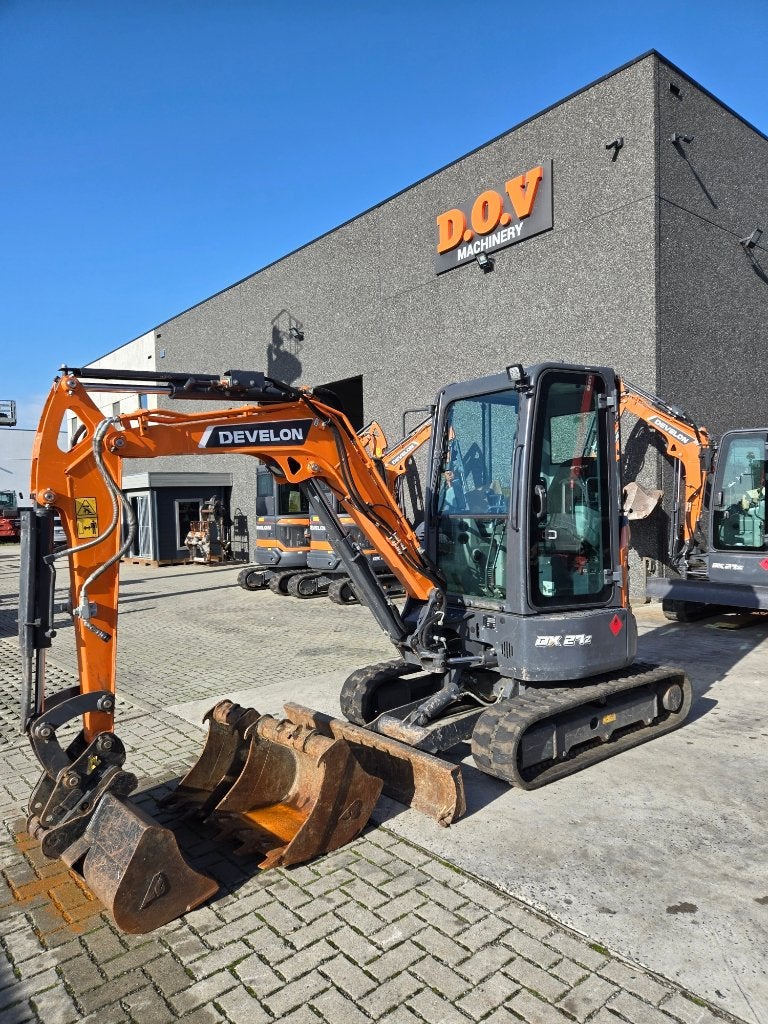 Develon DX27Z-7, Articles professionnels, Enlèvement, Excavatrice