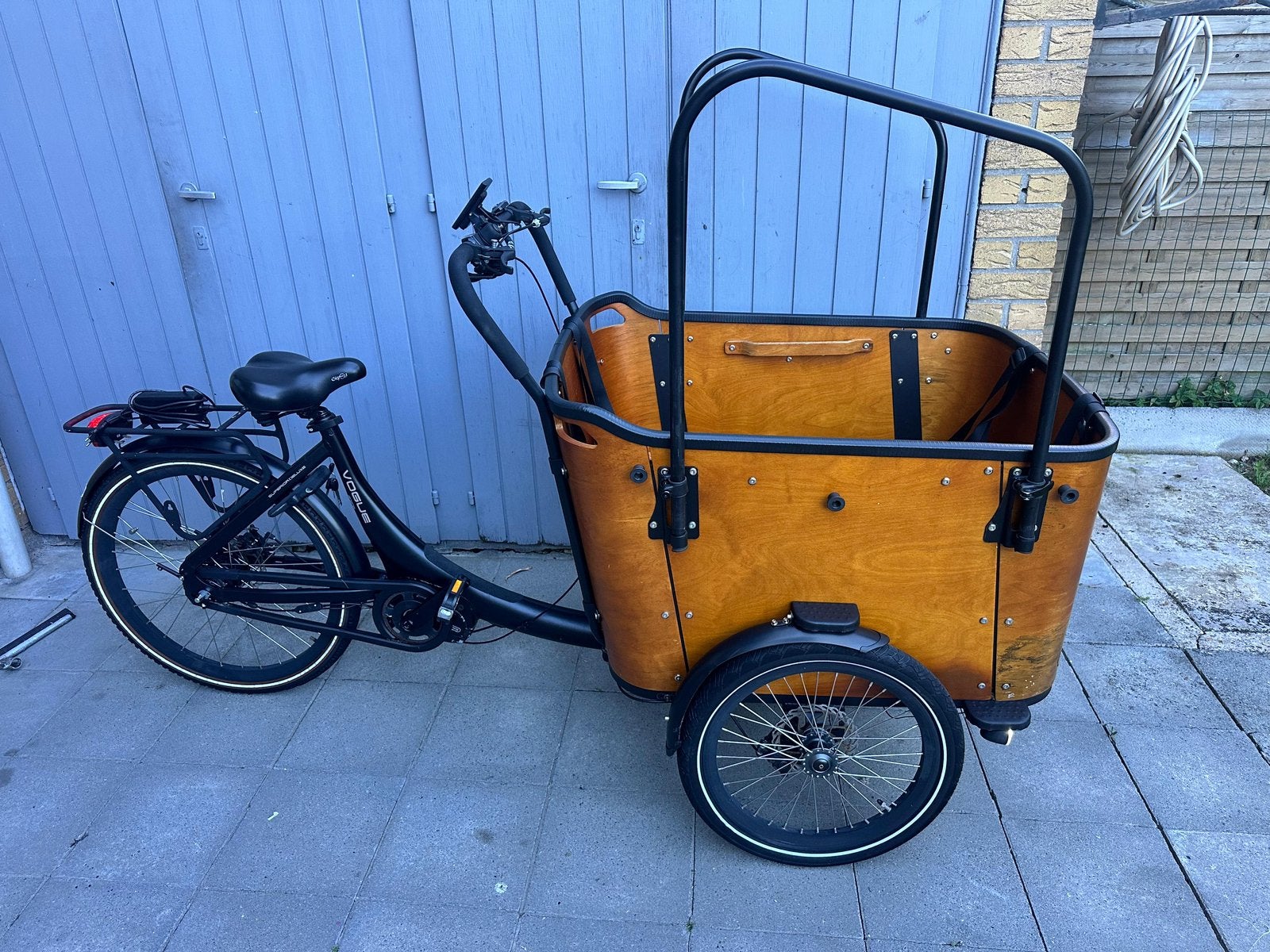 elektrische bakfiets. VOGUE Middenmotor Pfang M420, Enlèvement ou Envoi, Comme neuf