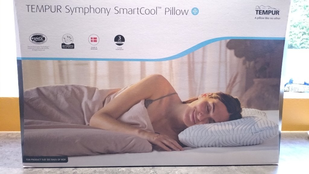 Tempur Symphony kussen, Ophalen, Eenpersoons, Verkoelend, Zo goed als nieuw