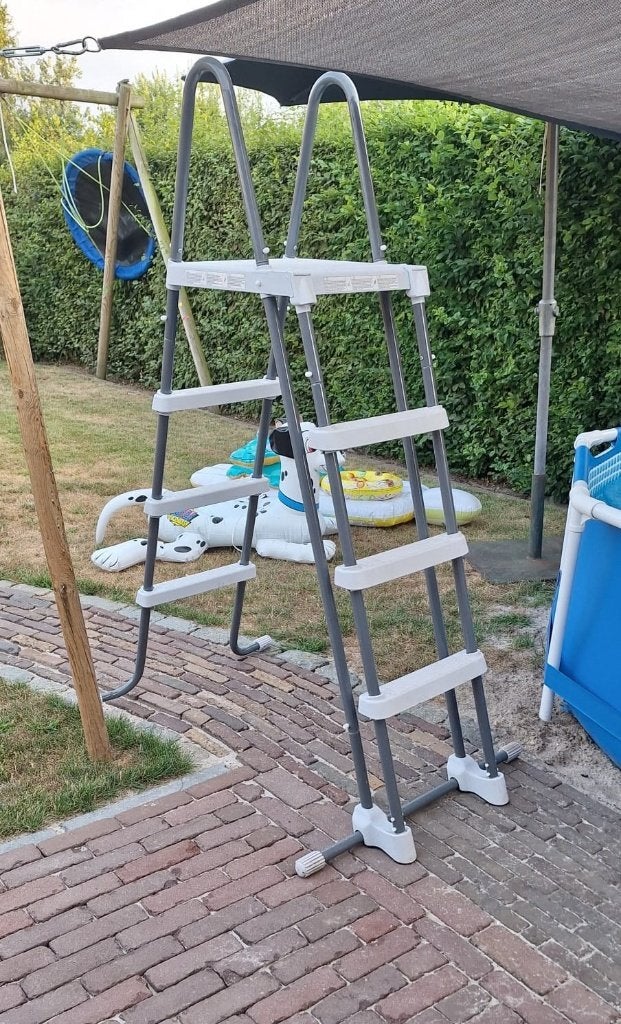 Zwembad trap, Tuin en Terras, Zwembad-toebehoren, Ophalen, Zo goed als nieuw, Ladder