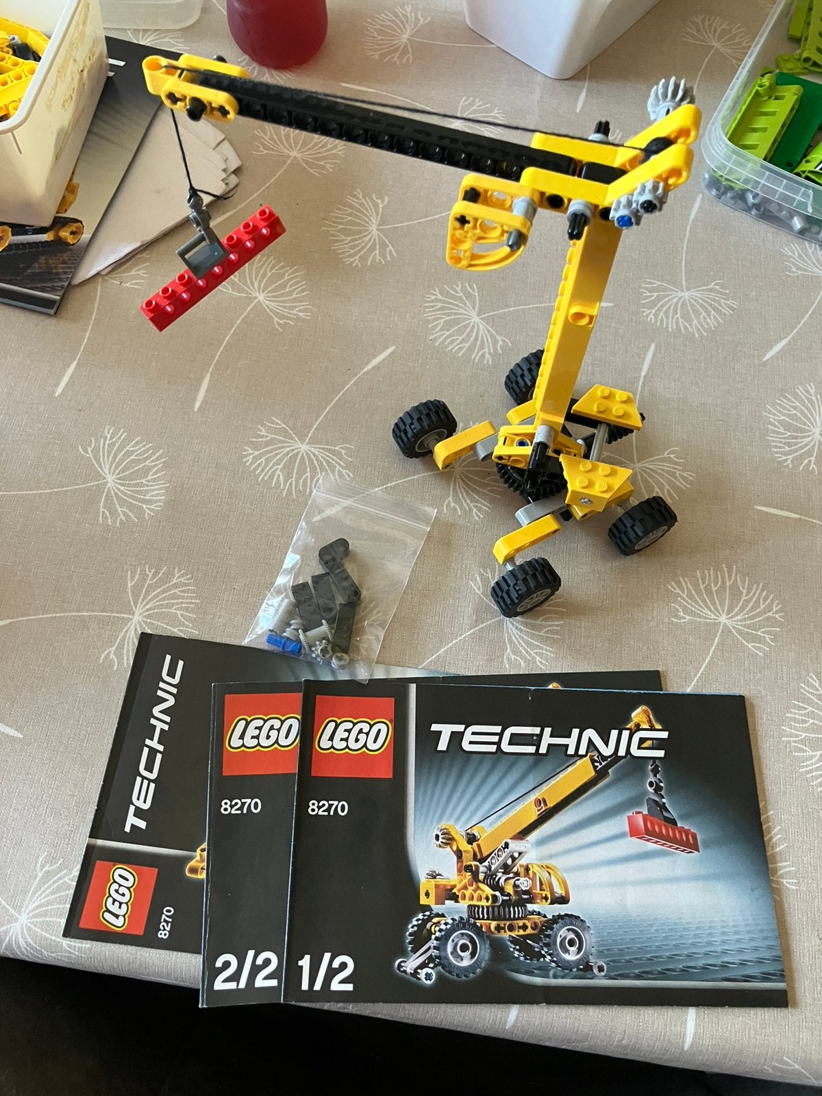 Lego technic 8270 rough terrain crane, Ophalen, Gebruikt, Lego, Technic