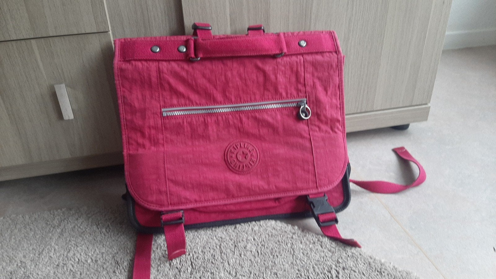 KIPLING, Enlèvement ou Envoi, Comme neuf, Rose, Sac à dos