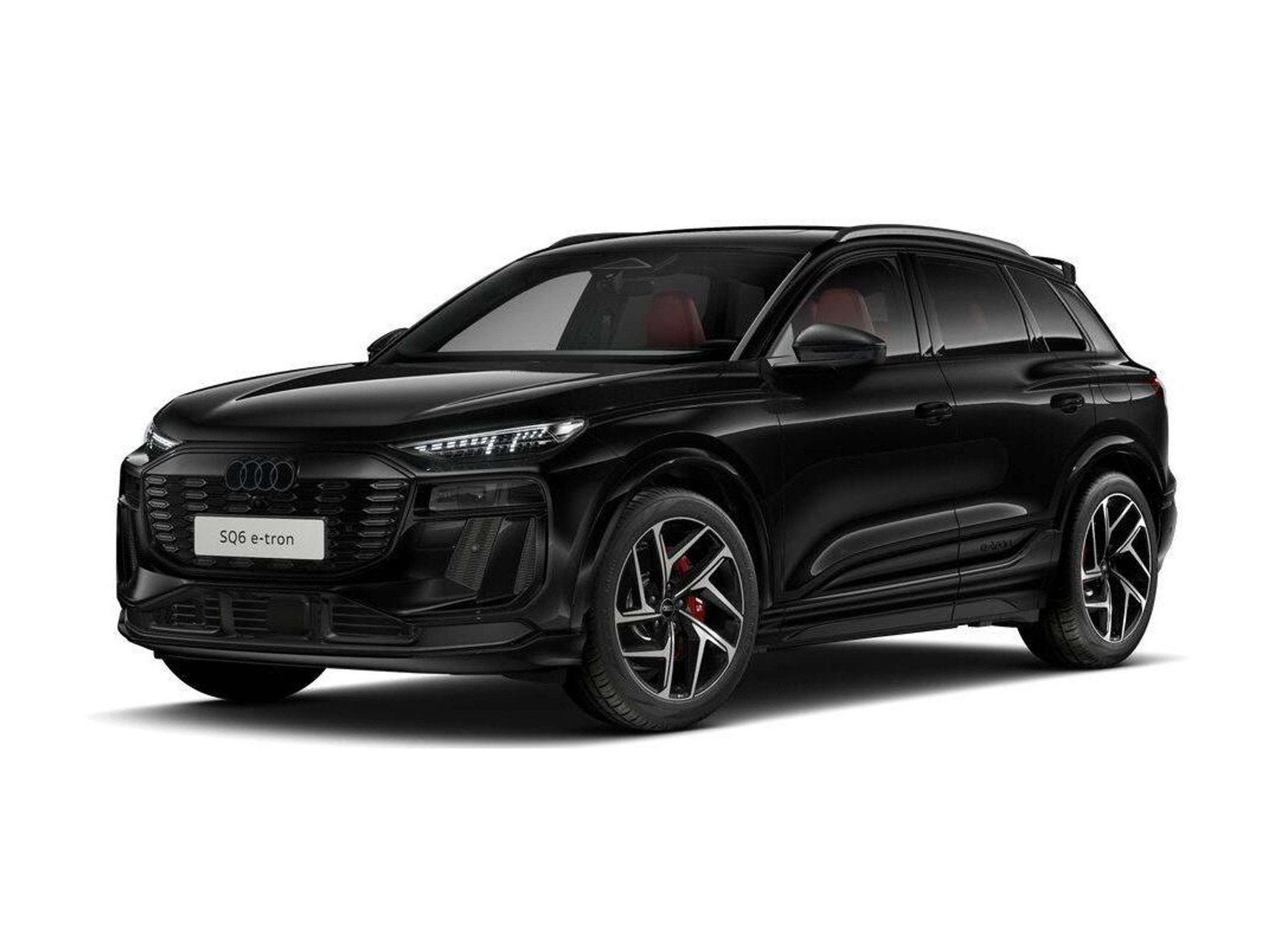 Audi SQ6 e-tron SQ6 e-Tron l Carbon exterieur pakket l Pano, Auto's, Audi, Automaat, Gebruikt, Zwart, Leder
