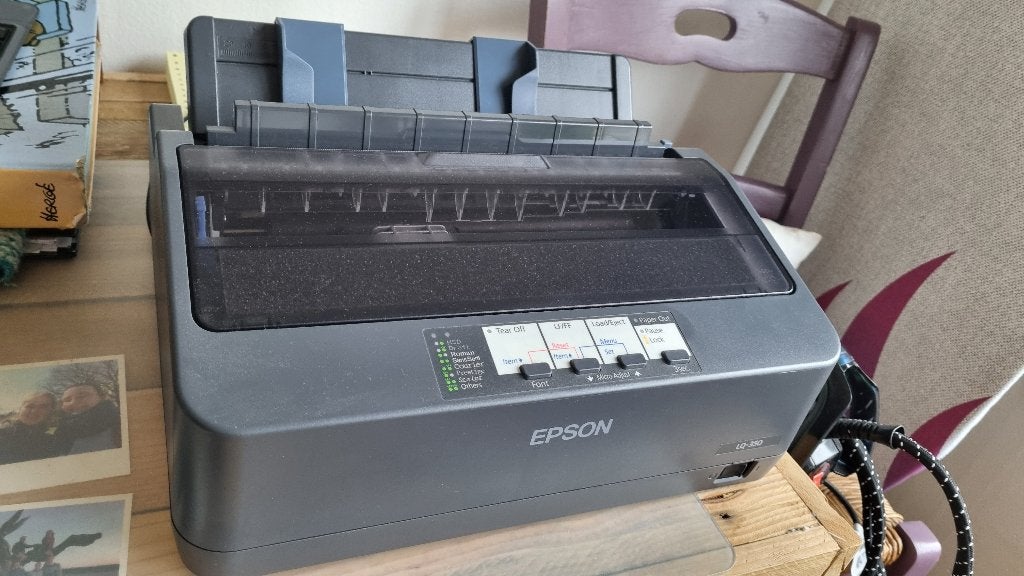 Imprimante matricielle epson LQ350, Informatique & Logiciels, Enlèvement ou Envoi, Epson, Imprimante matricielle, Comme neuf