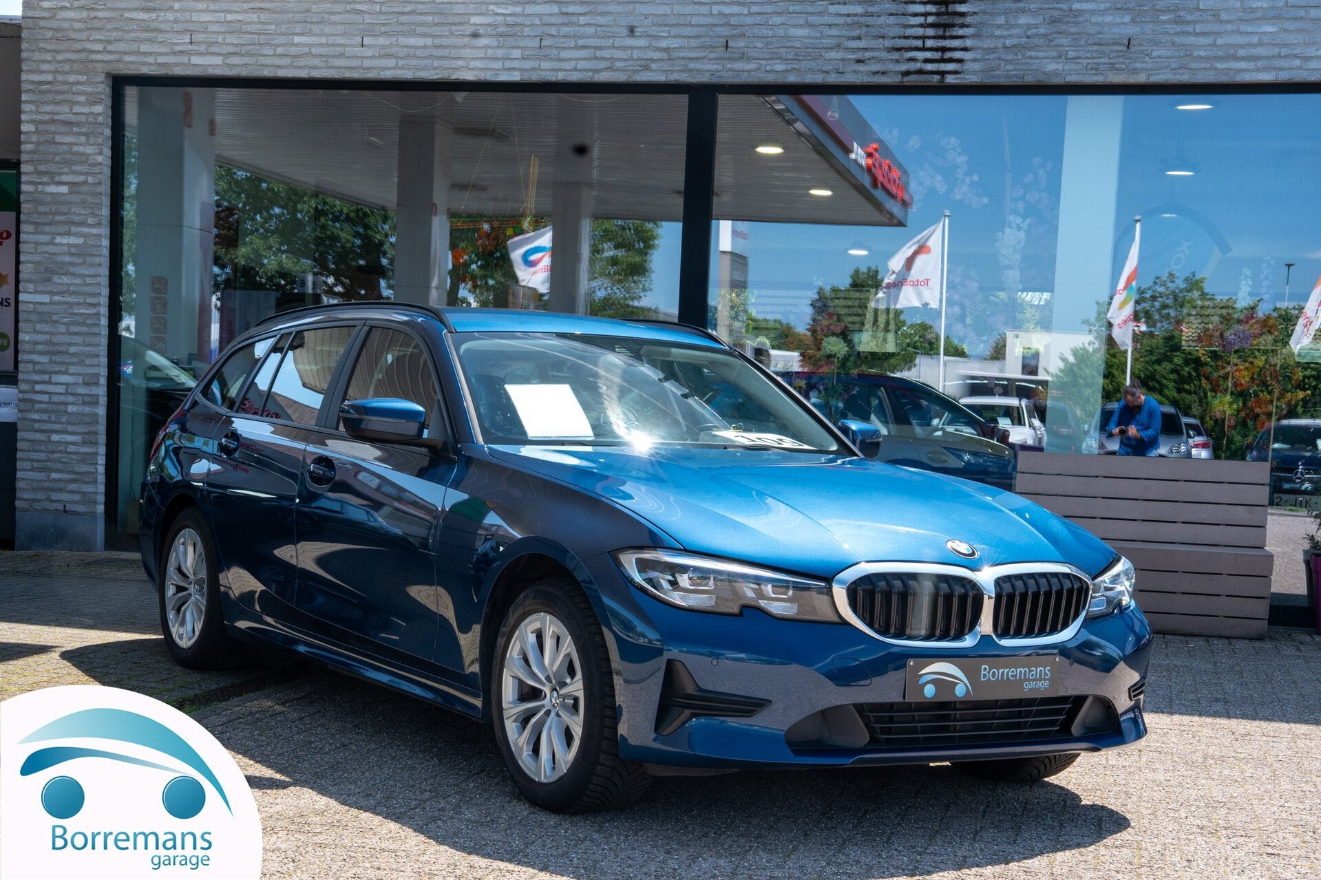 BMW 318 2.0 TOURING Elec.Koffer/Carplay/Lane-Front Assist/., Autos, BMW, Entreprise, Série 3, ABS, Phares directionnels, Régulateur de distance