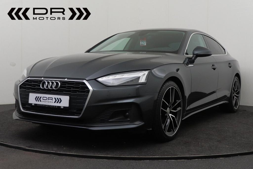 Audi A5 SPORTBACK 30TDI S-TRONIC - MATRIX - LEDER - NAVI -, Euro 6, 4 cilinders, 107 g/km, Bedrijf