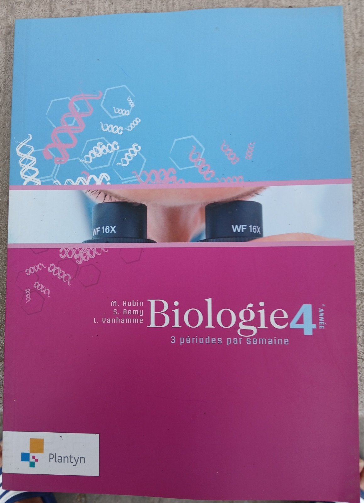 Livre scolaire - Biologie 4 - Plantyn, Enlèvement, Neuf, Enseignement supérieur, M.Hubin, S.Remy, L.Vanhamme