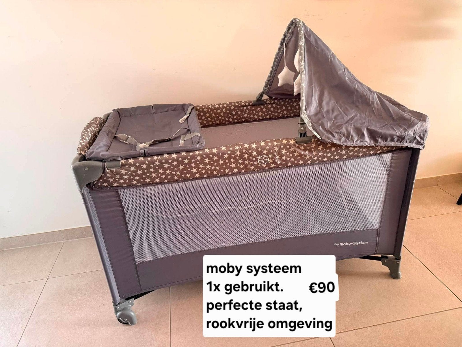reisbed/verzorgtafel, Kinderen en Baby's, Ophalen