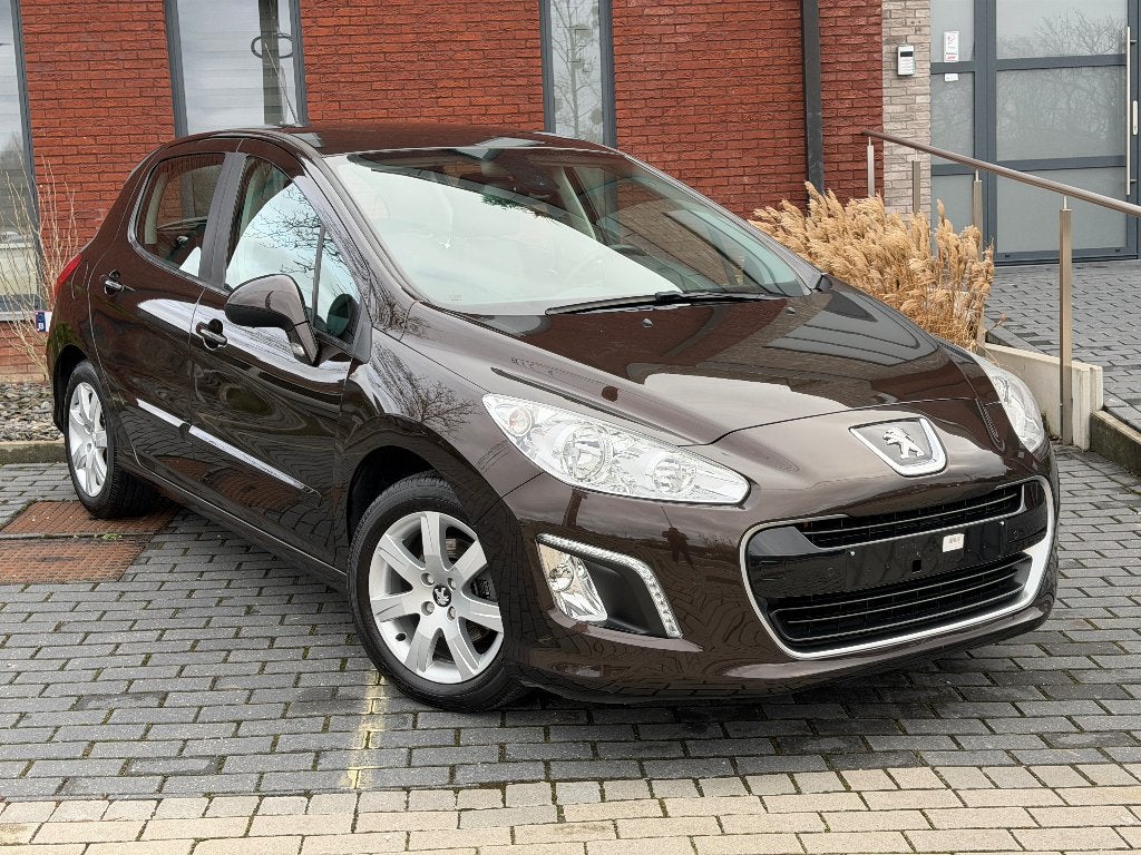 (91.658Km) Peugeot 308 1.6i (120Ch) 1er propriétaire 11/2012, Voorwielaandrijving, Euro 5, Stof, Zwart
