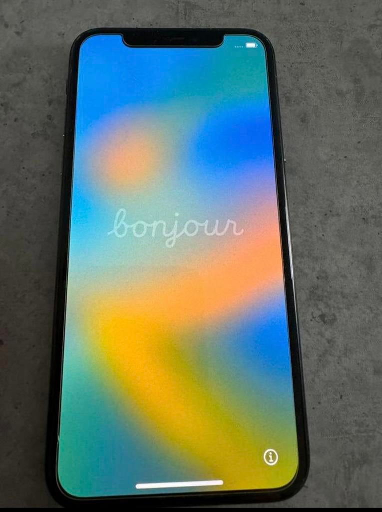 IPhone X Black 64GB Incl Toebehoren…, Telecommunicatie, Mobiele telefoons | Apple iPhone, Ophalen, 86 %, Zwart, IPhone X