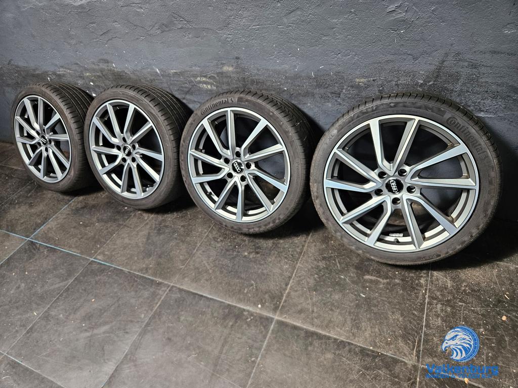 7-8mm! Audi A3 18 inch antraciete velgen 5x112 zomerbanden 2, Autos : Pièces & Accessoires, Pneus & Jantes, Pneus et Jantes, Pneus été