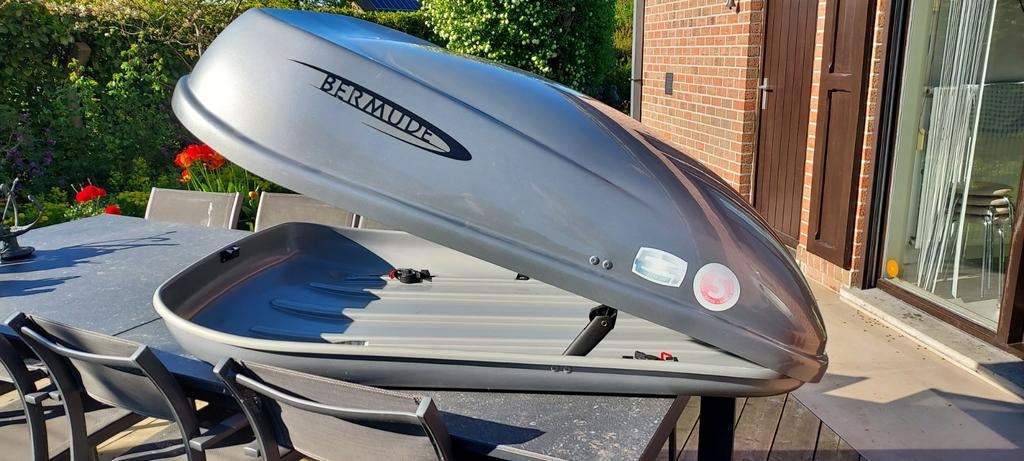 Dakkoffer bermude grijs metallic, Auto diversen, Dakkoffers, Ophalen
