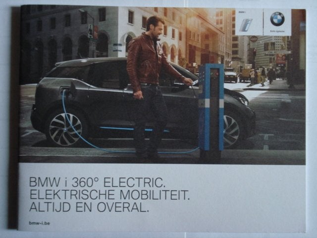 BMW i 360 electric i3 i8 Brochure Catalogue Prospekt, Envoi, Comme neuf, BMW