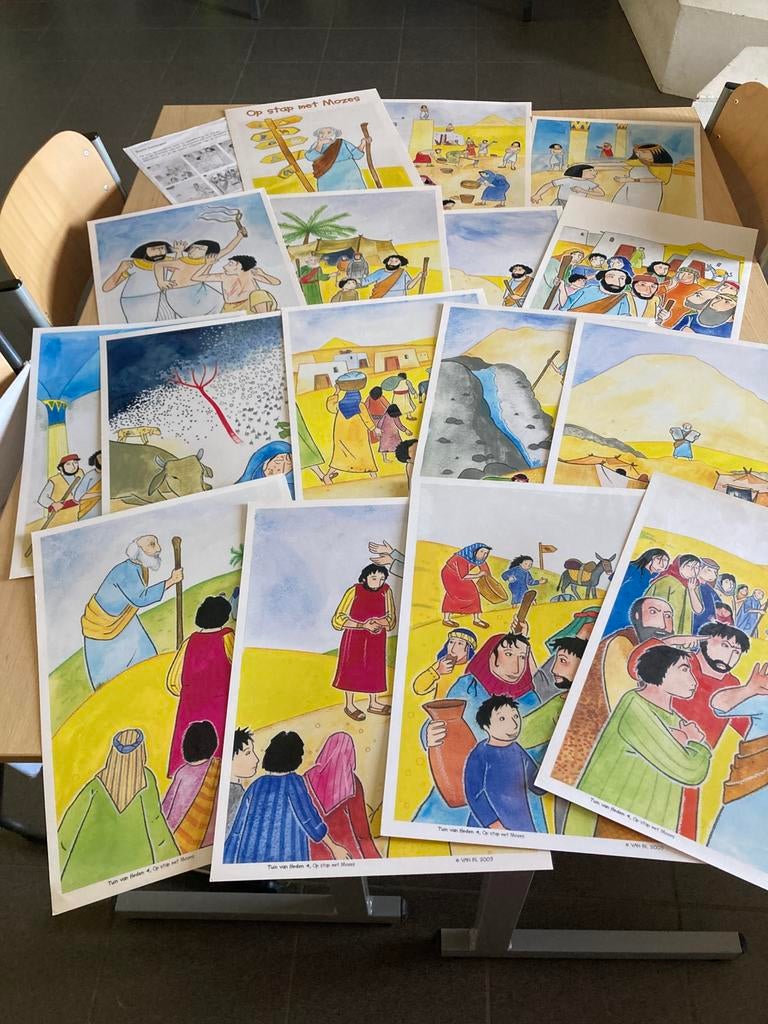 Mozes prentenset tuin van heden 4 godsdienst, Boeken, Ophalen of Verzenden, Gelezen, Godsdienst en Levensbeschouwing