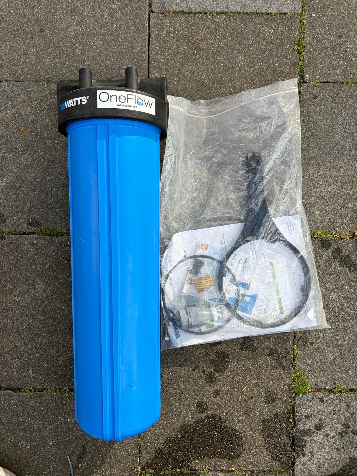 Watts oneflow ontkalker, Electroménager, Adoucisseurs d'eau, Enlèvement, Comme neuf