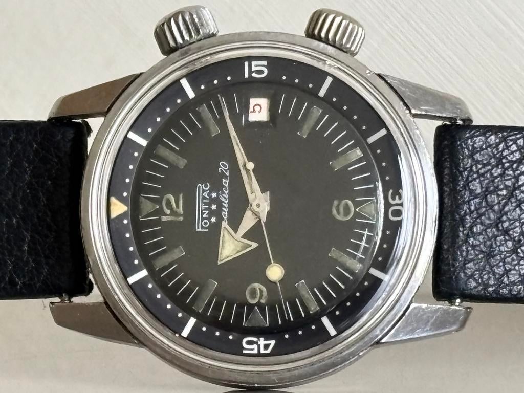 Pontiac ***Hydraulica 20 Super Compressor, Handtassen en Accessoires, Horloges | Heren, Zo goed als nieuw, Ophalen