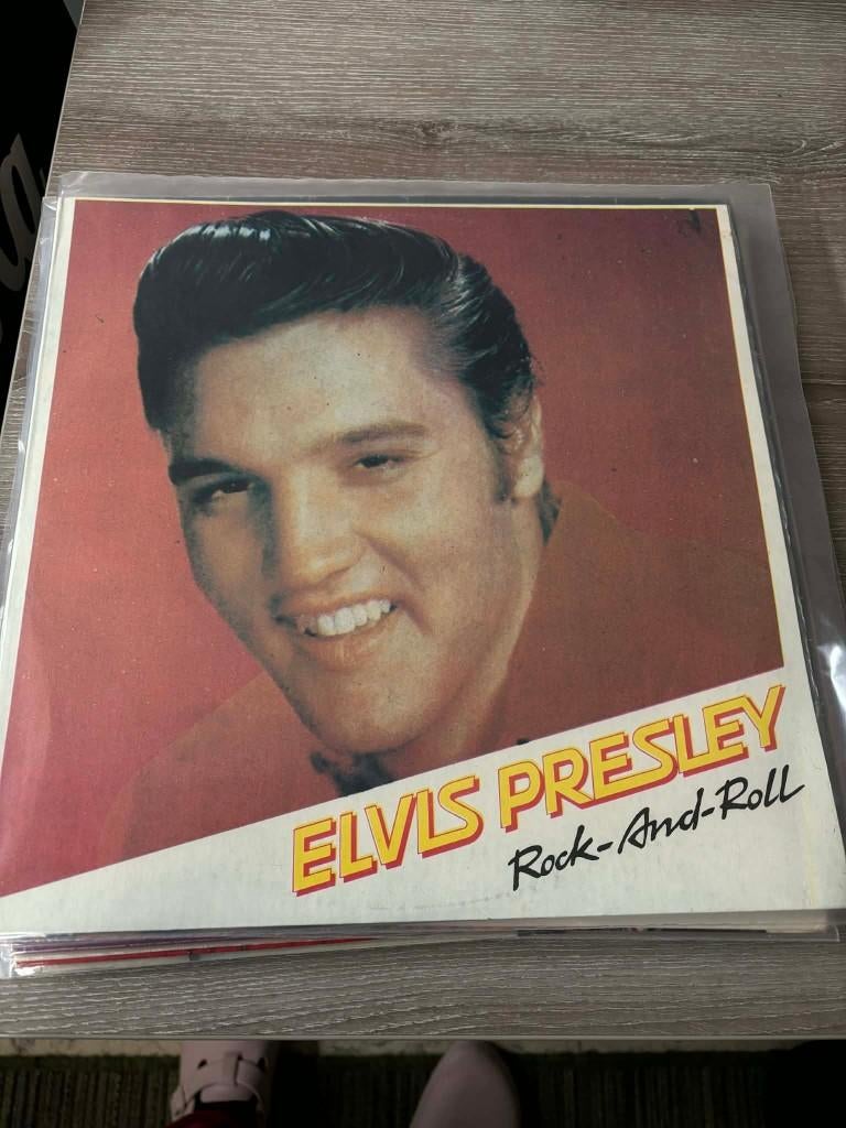 Elvis lp, rock-and-roll, Bulgaarse persing, zeldzaam., Gebruikt, Ophalen of Verzenden, Rock-'n-Roll, 12 inch