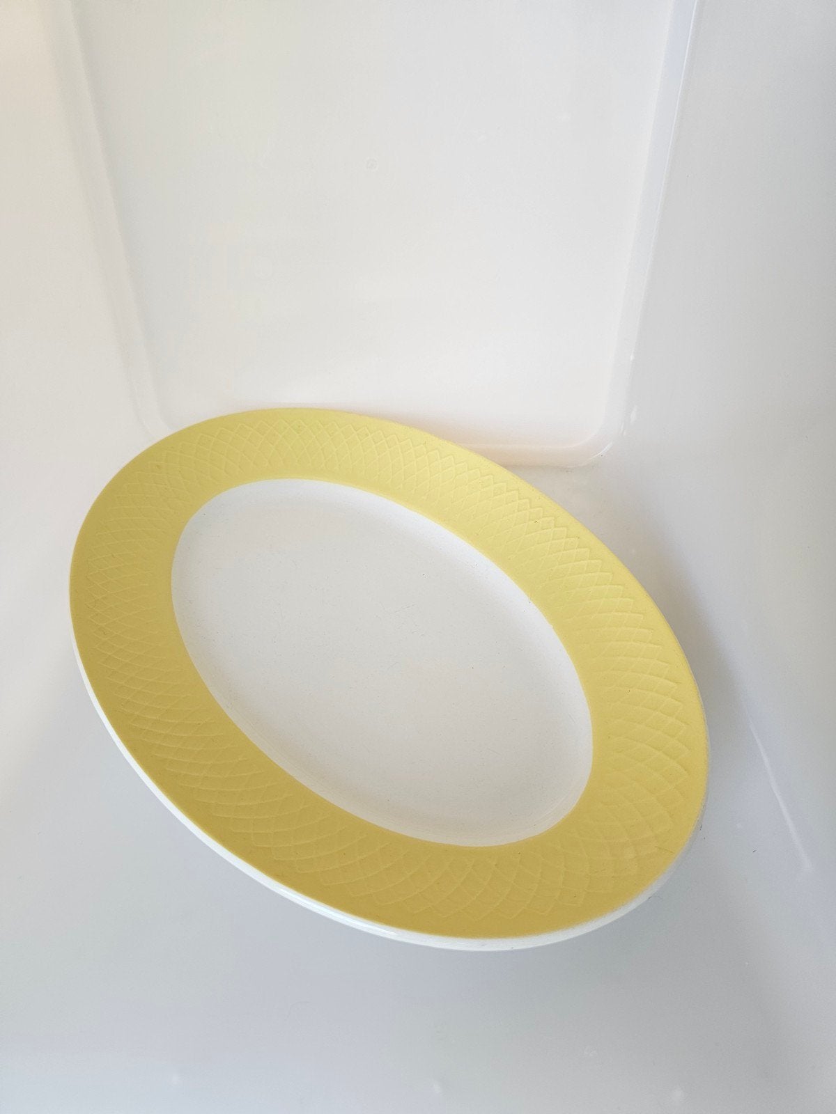 Villeroy Boch Schaal retro vintage geel, Antiek en Kunst, Ophalen of Verzenden