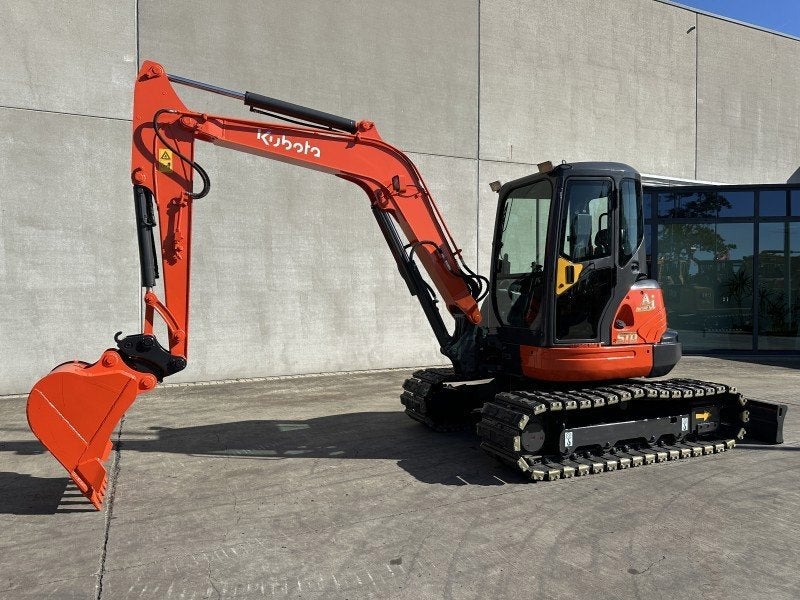 Pelle de taille moyenne Kubota KX161-3SZ de 2012, Excavatrice