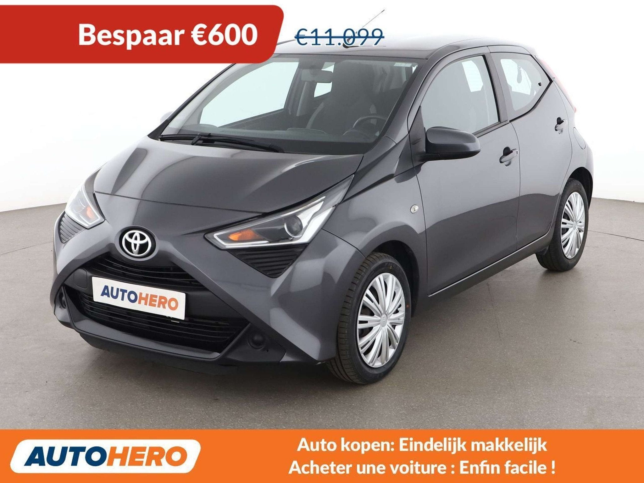 Toyota Aygo 1.0 VVT-i X-Play (bj 2022), Auto's, Toyota, Voorwielaandrijving, 4 zetels, Stof, Gebruikt