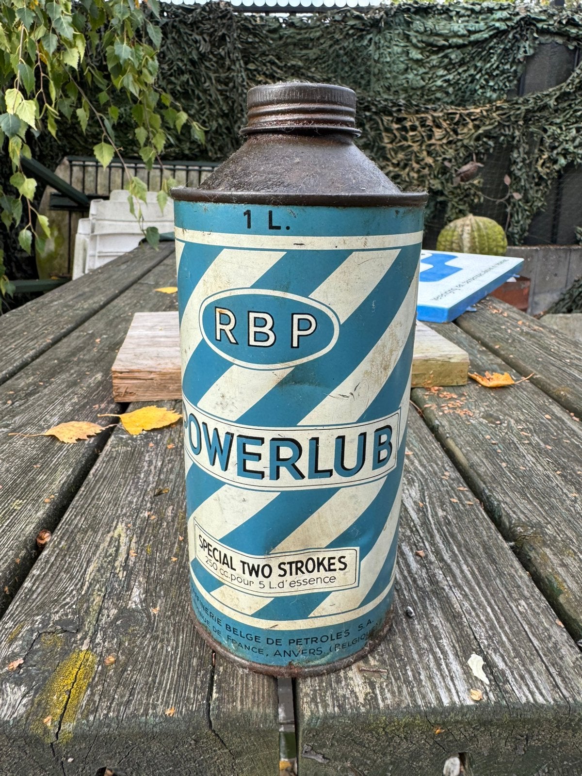 RBP Powerlub 2 takt olie blik, Gebruikt, ., ., .