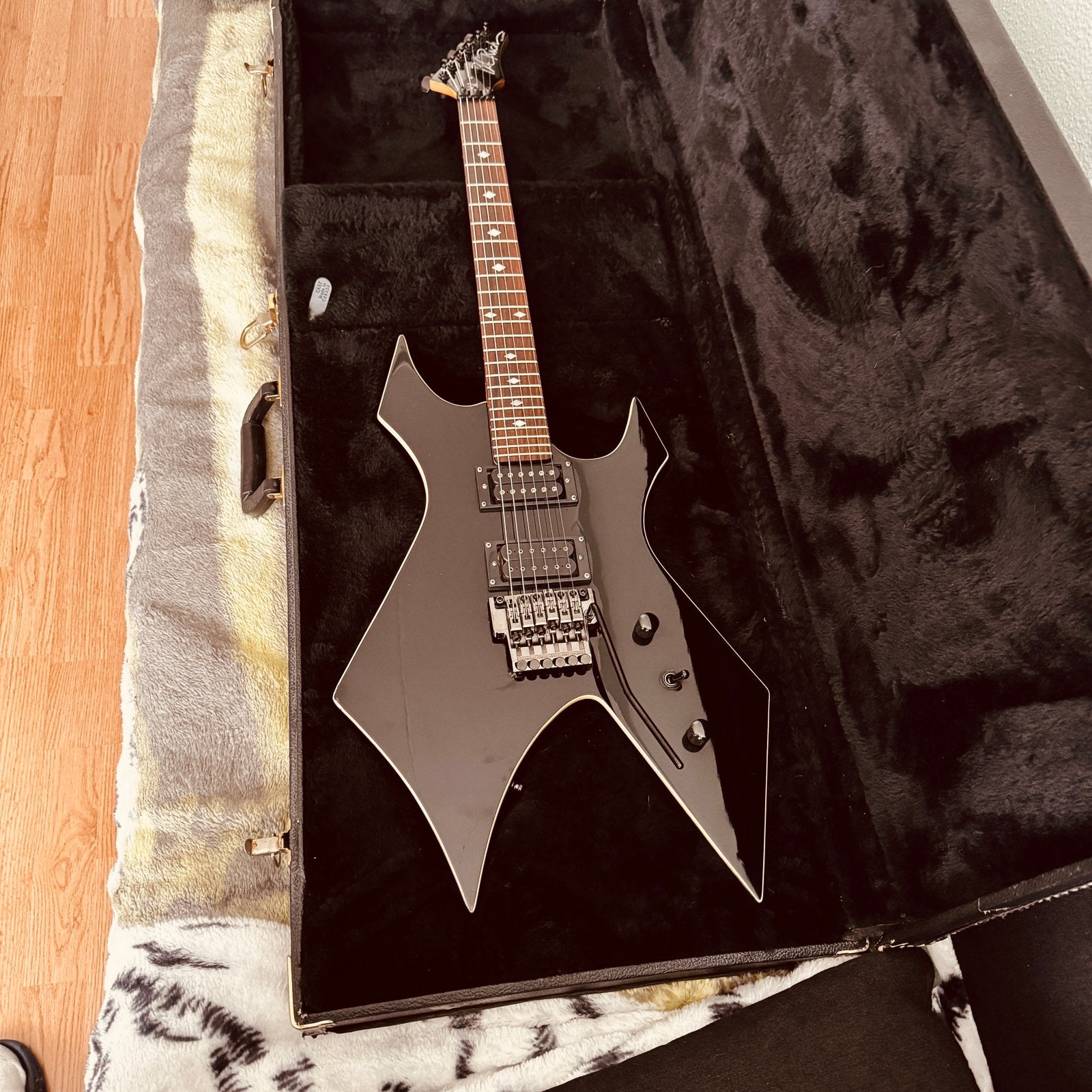 Bc.rich warlock in nl, Muziek en Instrumenten, Snaarinstrumenten | Gitaren | Elektrisch, Ophalen, Gebruikt, Overige merken