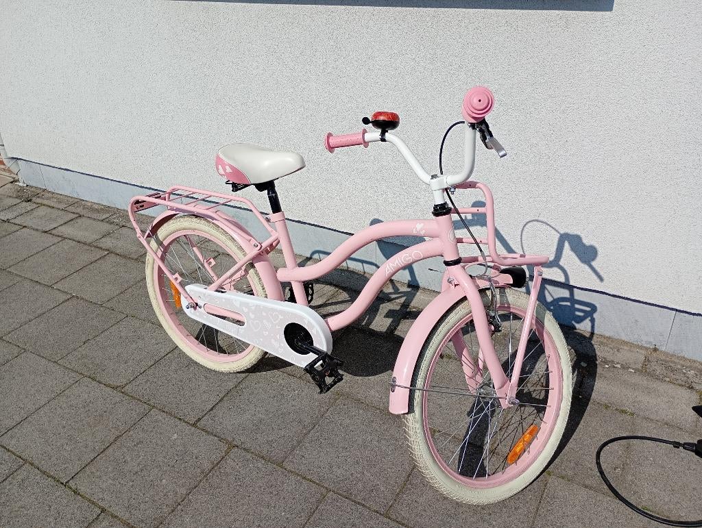 Kinderfiets Amigo 20 inch, Fietsen en Brommers, Ophalen, Gebruikt, Handrem, 20 inch