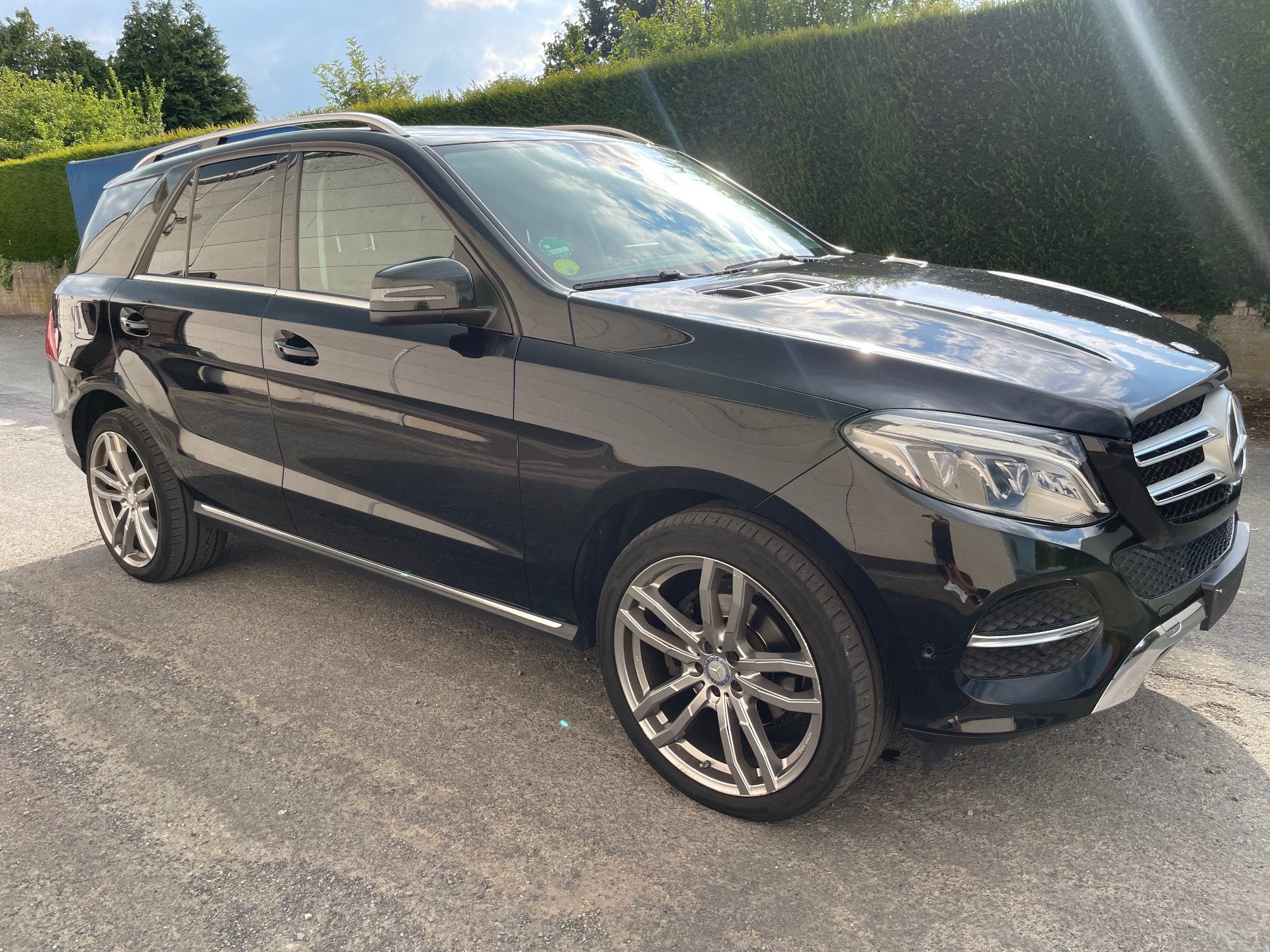 Mercedes-Benz GLE GLE 350CDI 4-MATIC 3.0D V6 EURO 6b LEDER/O, Auto's, Mercedes-Benz, Automaat, Gebruikt, Overige kleuren, Parkeersensor