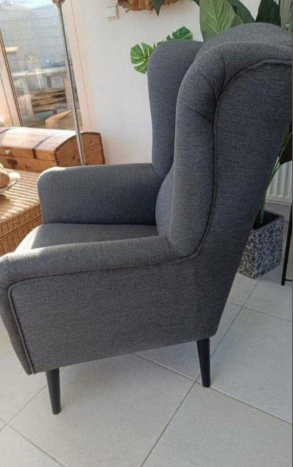 oorfauteuil met voetenbank, Huis en Inrichting, Ophalen