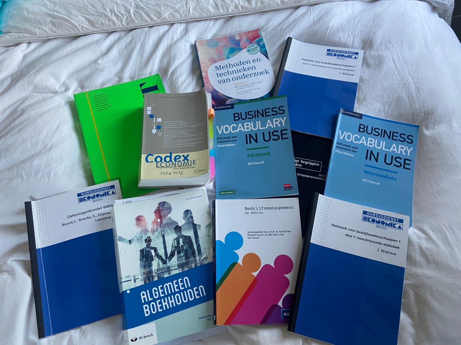 Boeken handelswetenschappen 1ste jaar, Ophalen of Verzenden, Gelezen, Hoger Onderwijs