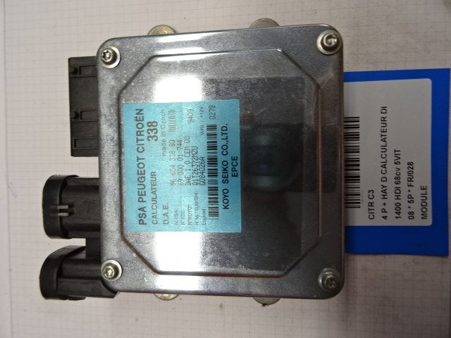UNITE ELECTRONIQUE Citroën C3 (FC / FL / FT) (9665433880), Citroën, Mevr. I. Hauben, Utilisé, Rue de l'Espoir 34 34
4030  GRIVEGNÉE, BE