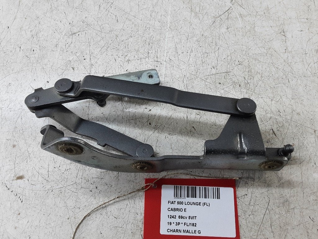 COFFRE COUVERCLE CHARNIERE GAUCHE Fiat 500C (312), Mevr. I. Hauben, Utilisé, Fiat, Rue de l'Espoir 34 34
4030  GRIVEGNÉE, BE