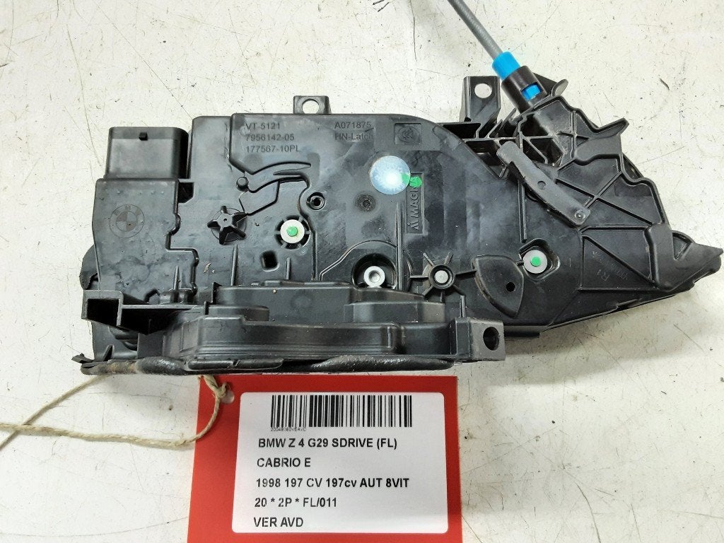 PORTIERSLOT RECHTS VOOR BMW Z4 Roadster (G29) (7956142-05), Gebruikt, Mevr. I. Hauben, BMW, Rue de l'Espoir 34 34
4030  GRIVEGNÉE, BE