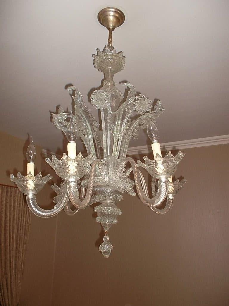 murano luster, Ophalen