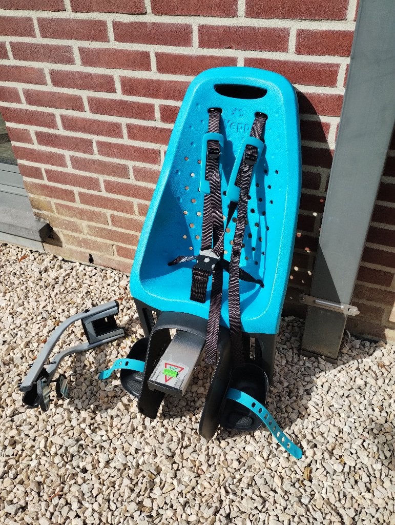 Yepp Fietsstoeltje zadelbuisbevestiging, Ophalen, Achterzitje, Yepp (Thule), 9 t/m 18 kg