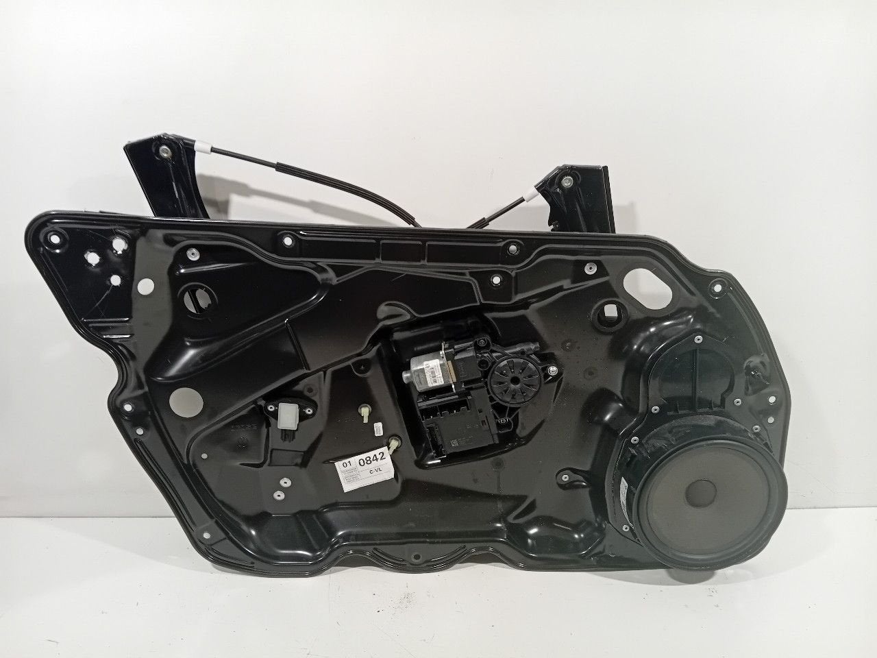 Raammechaniek elektrisch links voor Volkswagen Passat, Onderdelen@venauto.nl, Van der Ven Autorecycling B.V., Gebruikt, Ettenseweg 76, 4706 PB Roosendaal, The Netherlands